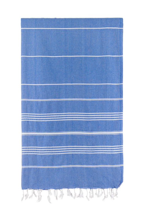 2 x Turkish Towel Bundle Sea Green & Royal Blue